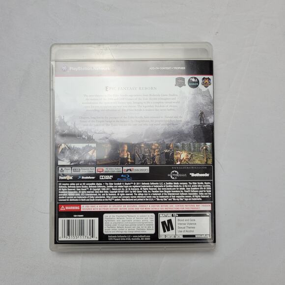 The Elder Scrolls V: Skyrim CIB PS3 - Picture 3 of 3